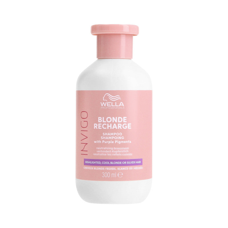 Wella Professionals WELLA PROFESSIONALS INVIGO BLONDE RECHARGE Szampon do włosów blond 300 ml — Składniki i ocena