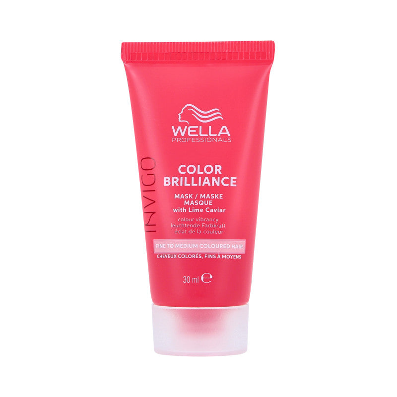 Wella Professionals WELLA PROFESSIONALS INVIGO COLOR BRILLIANCE Maska do włosów grubych 30 ml — Składniki i ocena