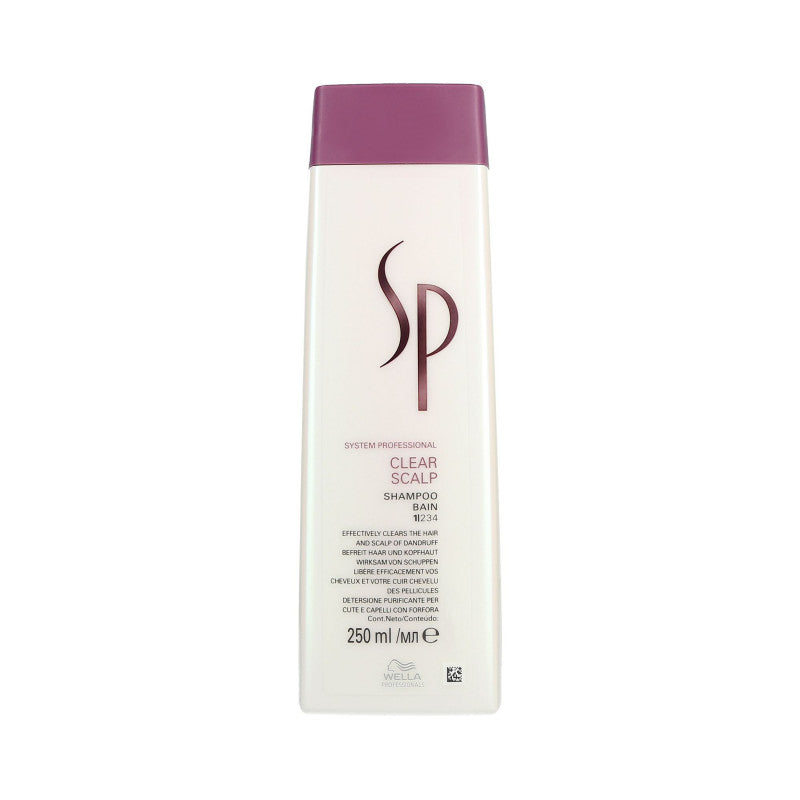 Wella SP WELLA SP CLEAR SCALP Delikatny szampon przeciwłupieżowy 250 ml