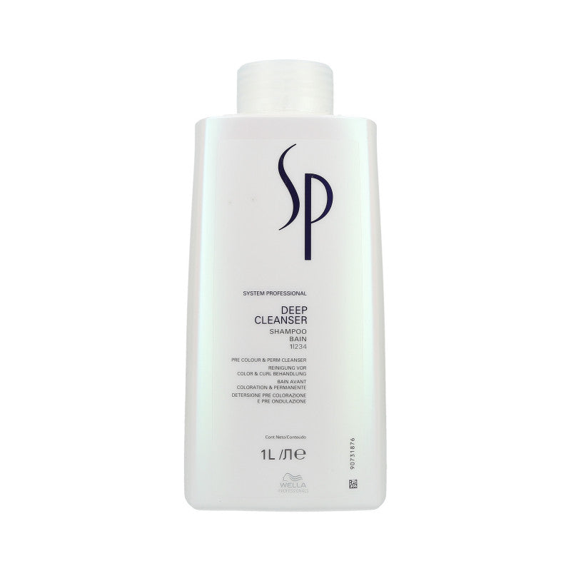 Wella SP WELLA SP DEEP CLEANSER Szampon głęboko oczyszczający 1000 ml — Składniki i ocena