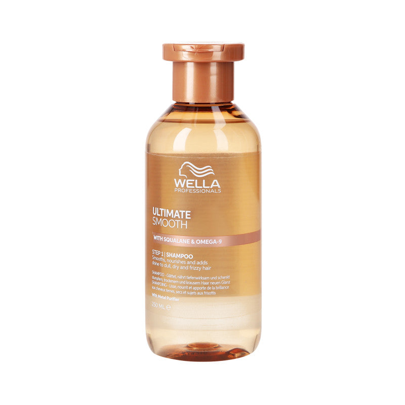 WELLA PROFESSIONALS ULTIMATE SMOOTH Odżywczy szampon do włosów suchych i puszczących się 250 ml