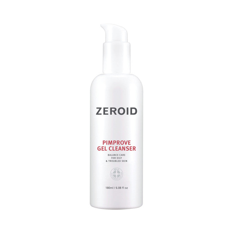 ZEROID PIMPROVE Hypoallergenic Cleansing Gel for Oily and Acne Skin 180ml